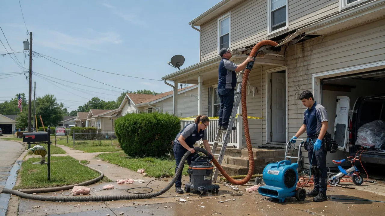 Water Damage Restoration in Lamar, PA near me